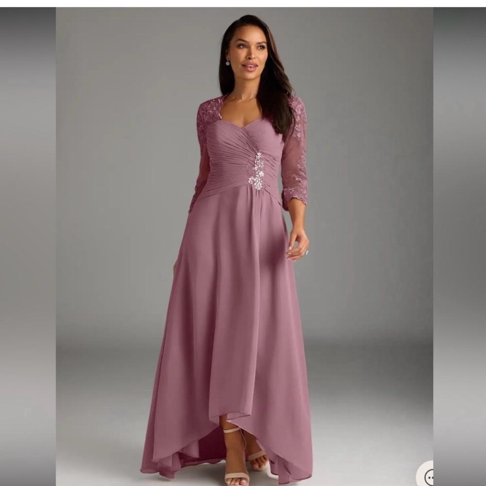 NWT Azazie Deveraux Mother of the Bride Gown with Shawl